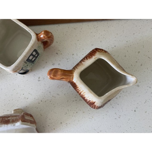 Teapot Creamer Sugar Set Cottage Ware Kensington England Original 1960's‎ - Picture 11 of 13